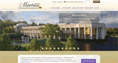 Desktop Screenshot of martinscaterers.com